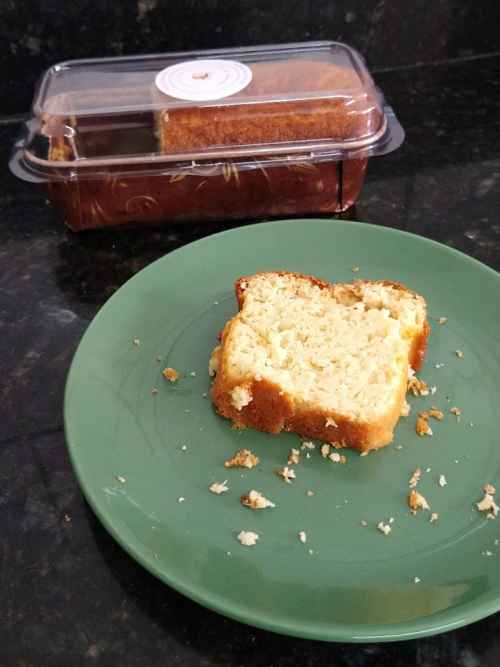 Bolo Caseirinho de Coco - Flor de Amendoa - Produtos Low Carb