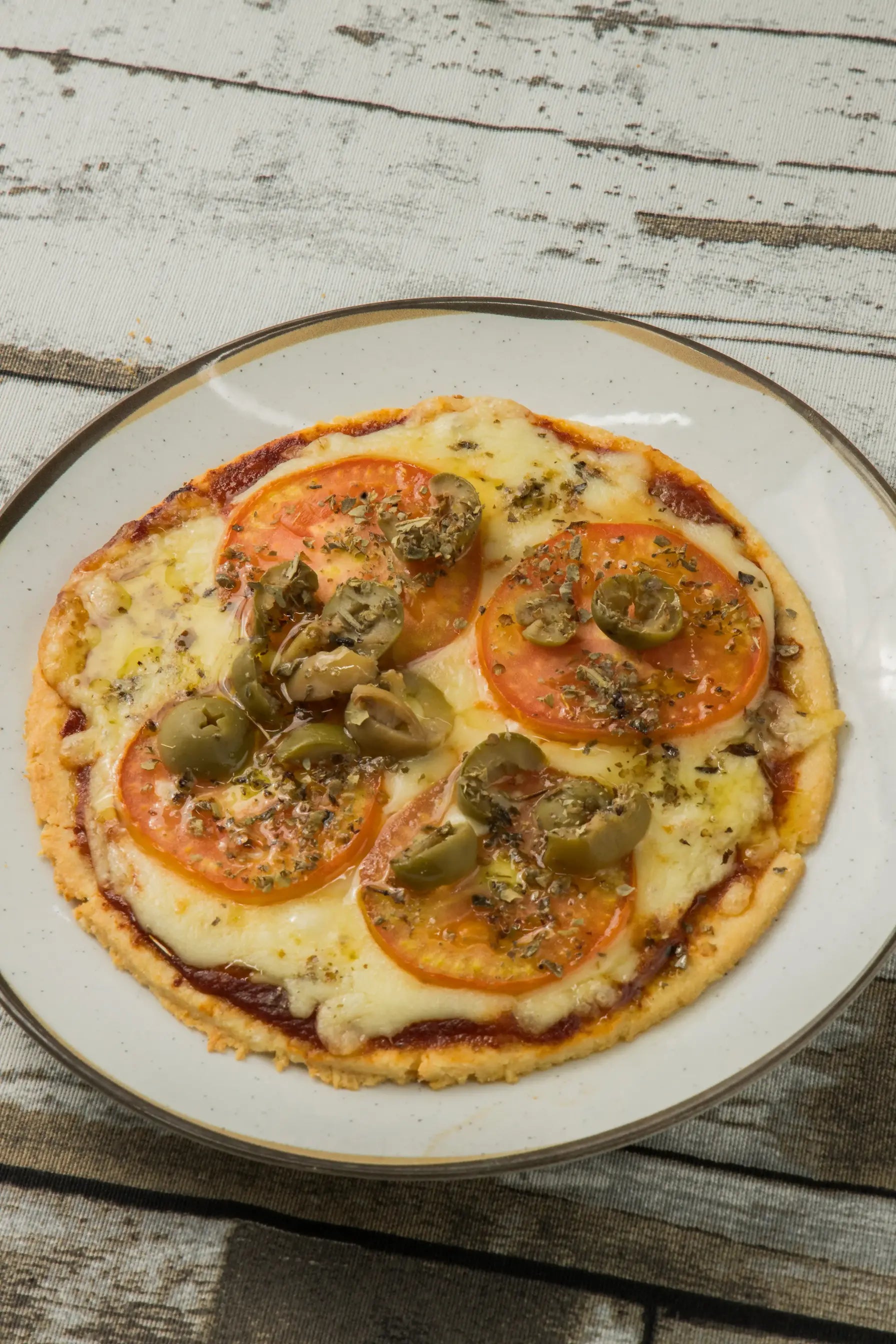 Pizza Low Carb Napolitana - Flor de Amendoa - Produtos Low Carb