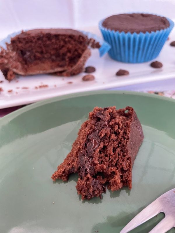 Muffin de Chocolate 70% (pacote com 2) - Flor de Amendoa - Produtos Low Carb