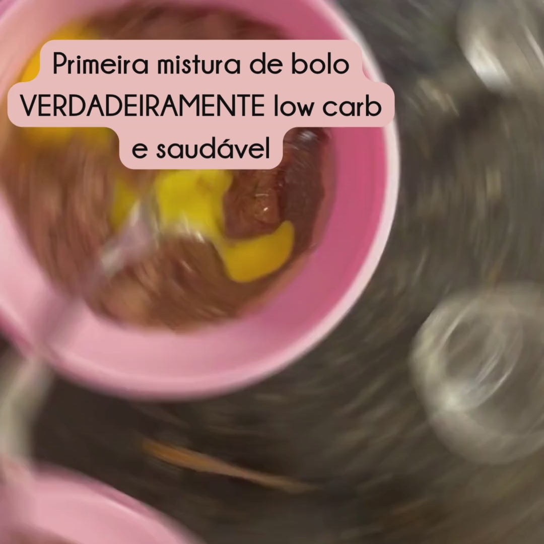 Mistura para Bolo de Chocolate Low Carb (Envio para todo Brasil 🇧🇷)