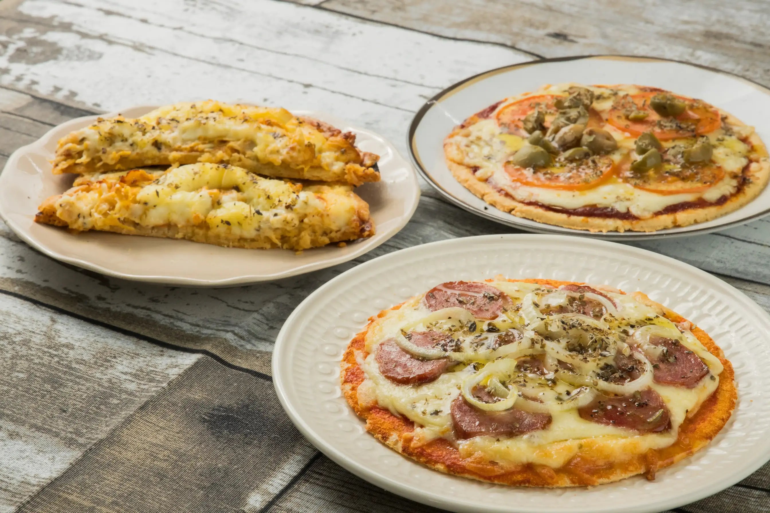 Pizza Low Carb Calabresa